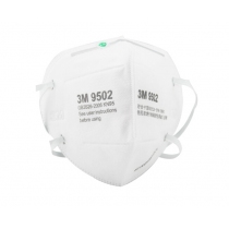 3M 9500系列折叠式防颗粒物口罩 9502 KN95 头戴式 1个