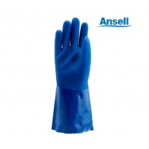 安思尔 高级蓝色PVC手套 4-644